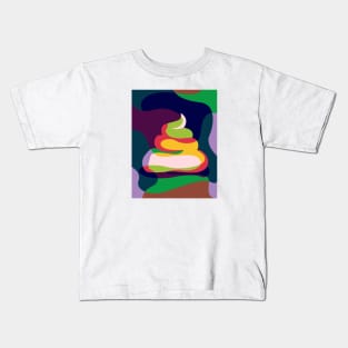 Colorful Shit Kids T-Shirt